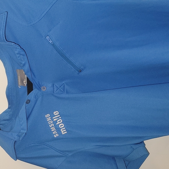 J.Lindeberg Blue Golf Shirt XL - Picture 5 of 5